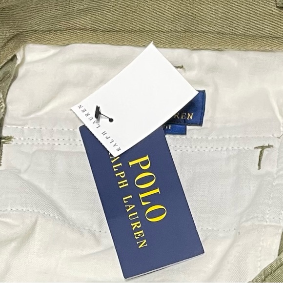 New Size 30 Polo Ralph Lauren Olive Green Relaxed Fit 10’inseem Cargo Shorts - Picture 5 of 5